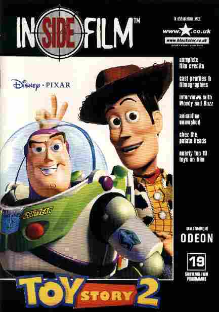 INSIDE FILM magazine side cover Issue 19 February 2000